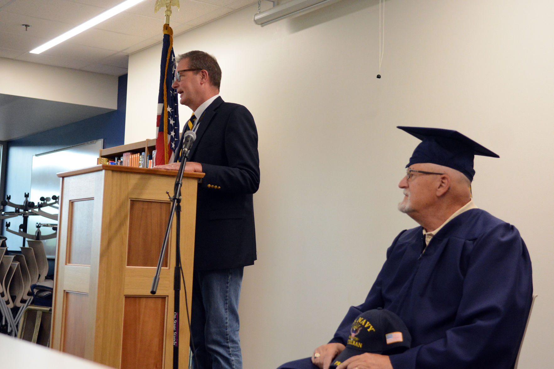Schultz graduation ceremony